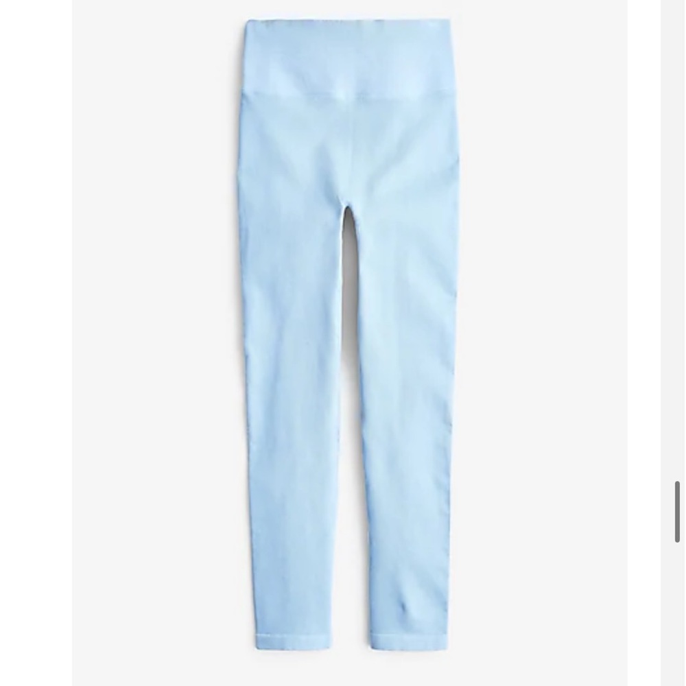 J. Crew SculptStretch High-Rise Ribbed Leggings.